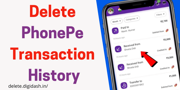 How To Delete PhonePe Transaction History?