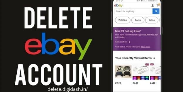 How To Delete eBay Account?