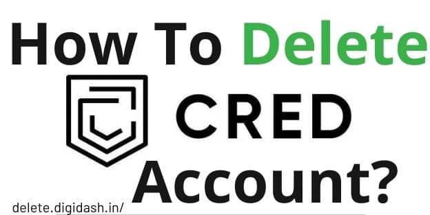 How To Delete Cred Account?
